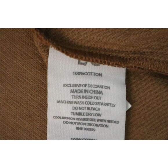 Darius Rucker x Fanatics Mens L Tan Pittsburgh Steelers Corduroy Full Snap Shirt - Picture 8 of 11